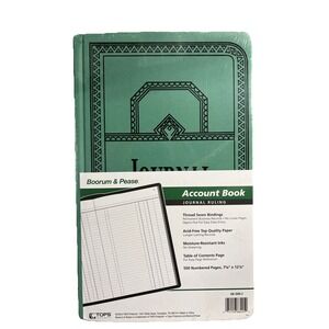 Boorum Record Account Book 66-500- J Sealed NEW